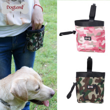 Camouflage Design Haustier Hund behandeln Dispenser Treat Bag Outdoor Hund Training Pouch